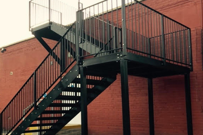 External Steel Staircases