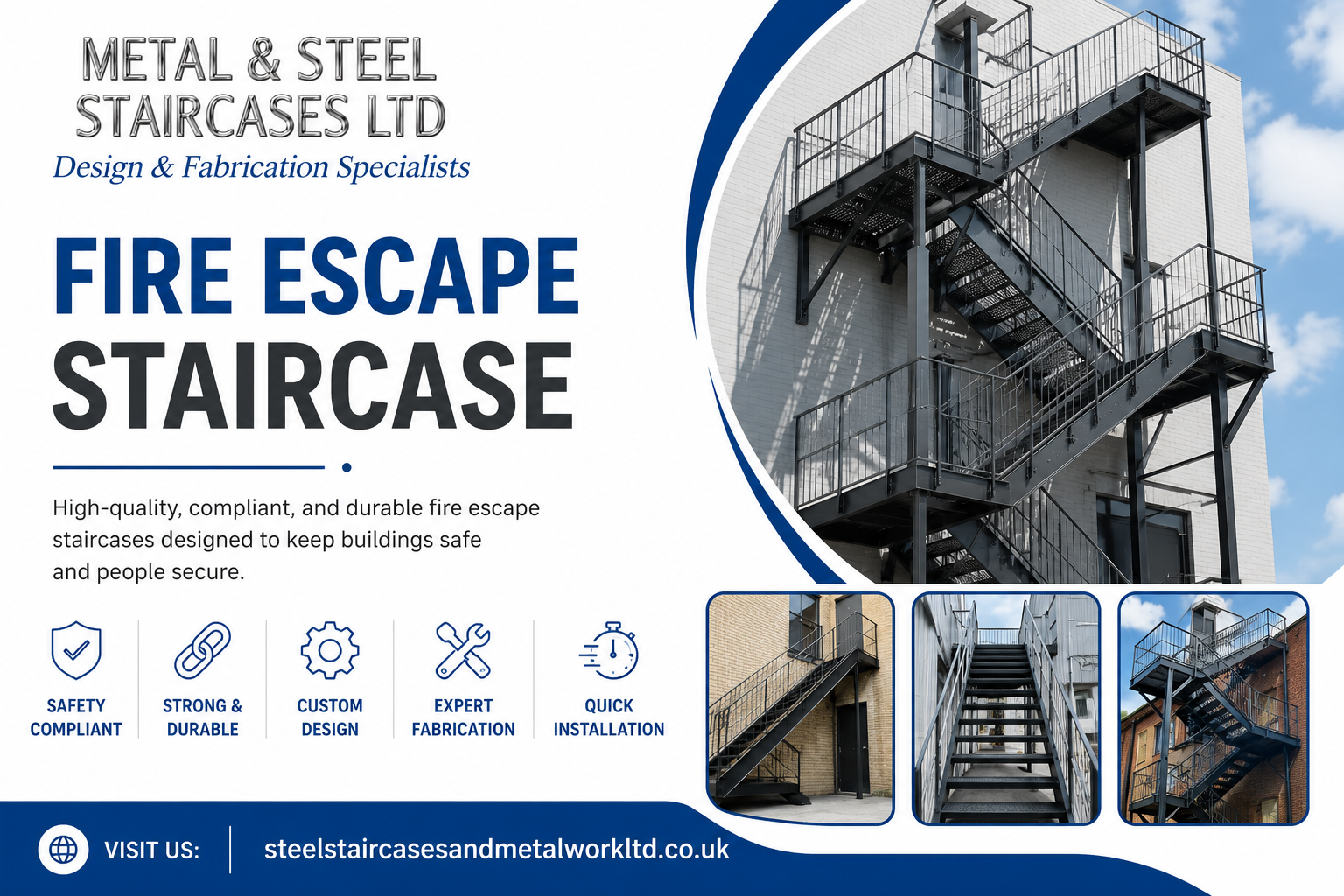 Fire Escape Staircase: Designing Safe and Durable Emergency Access